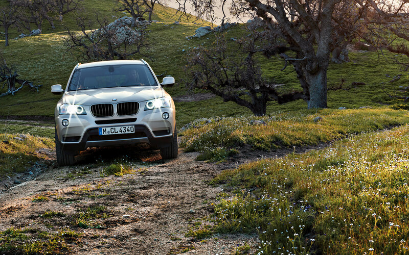 Silver BMW X3