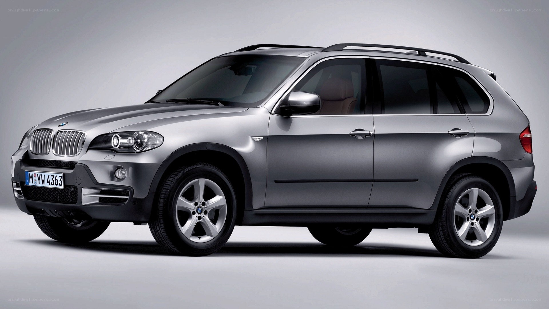 silver bmw x5 suv