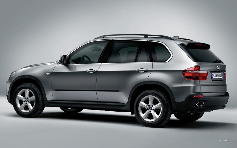 silver bmw x5 suv