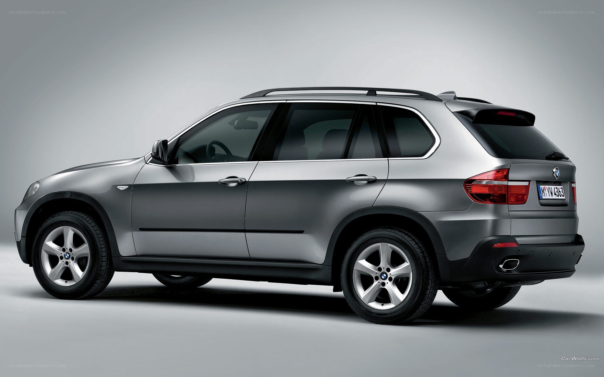 silver bmw x5 suv
