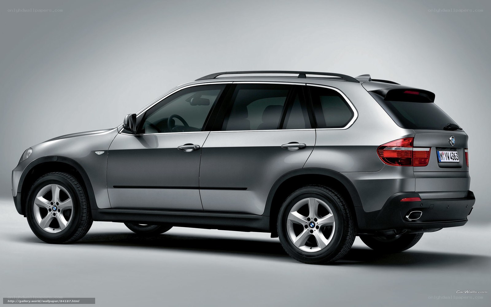 silver bmw x5 suv