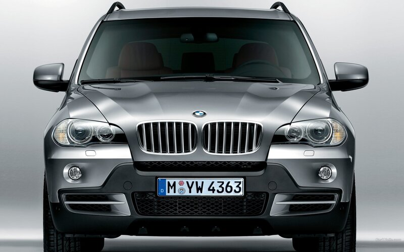 silver bmw x5 suv