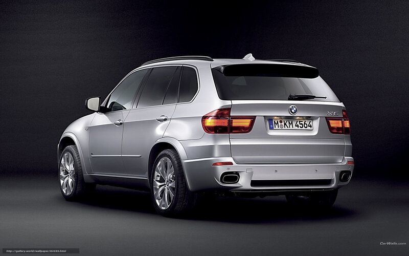 Silver BMW X5 SUV — Dramatic, Photograph, Car