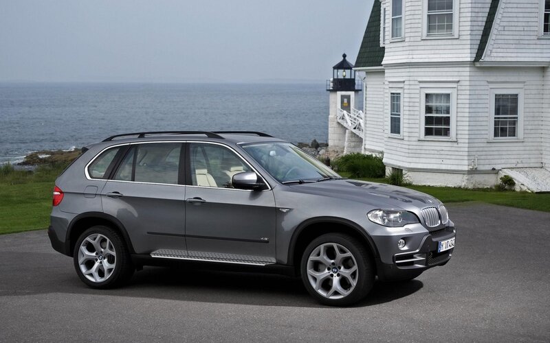 Silver BMW X5 SUV — Gray, Serene