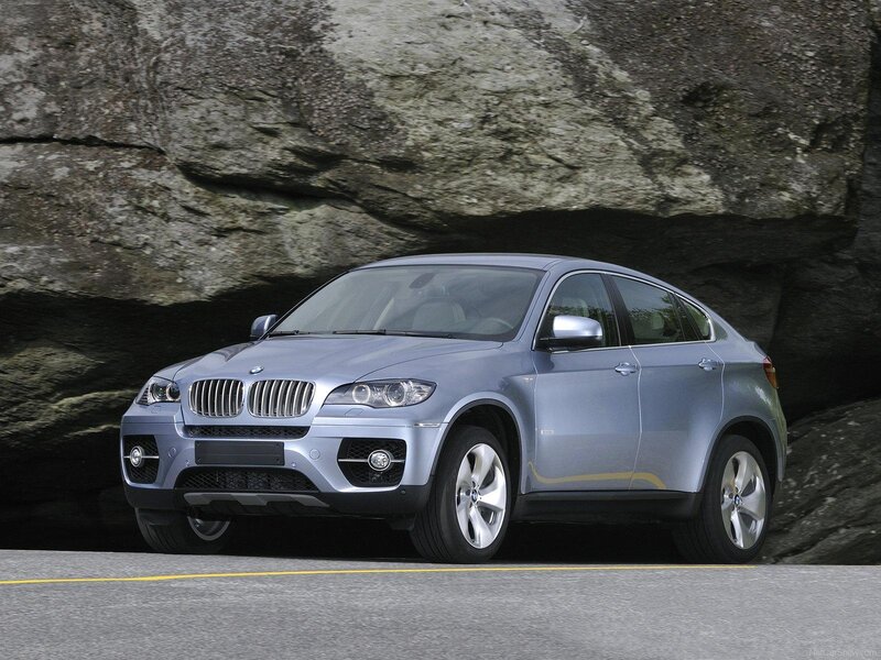 silver bmw x6 suv