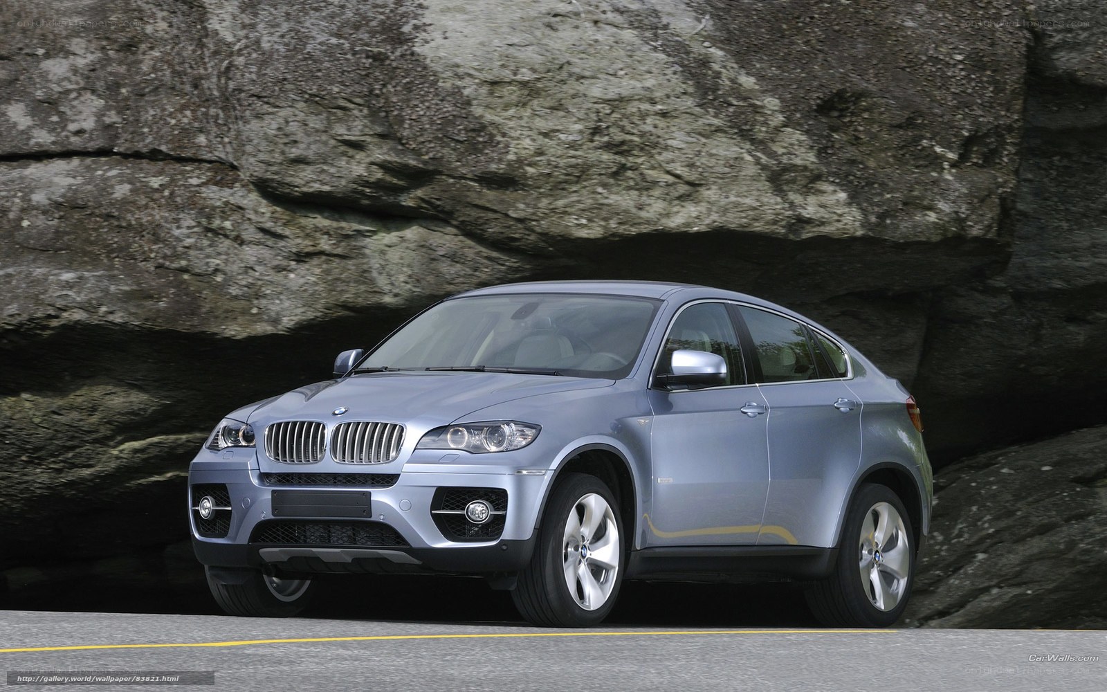 silver bmw x6 suv
