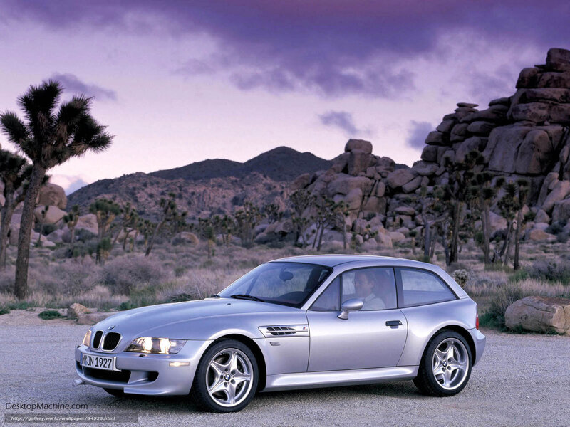 Silver BMW Z3 M Coupe — Dramatic