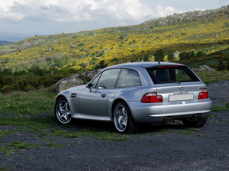 Silver BMW Z3 M Coupe — Serene, Afternoon