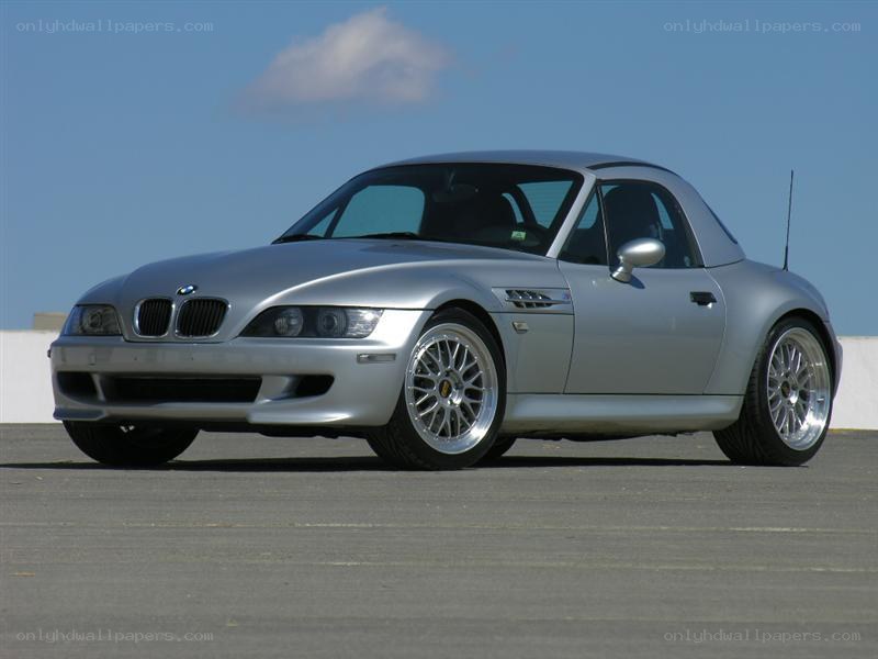 silver bmw z3 m roadster