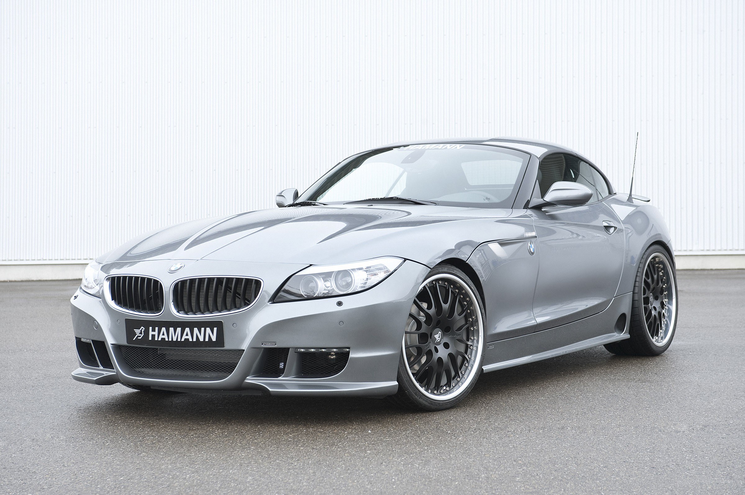 Silver BMW Z4 by Hamann