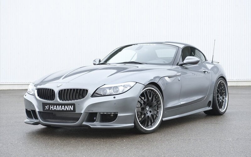Silver BMW Z4 by Hamann