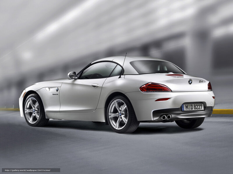 Silver BMW Z4 Car
