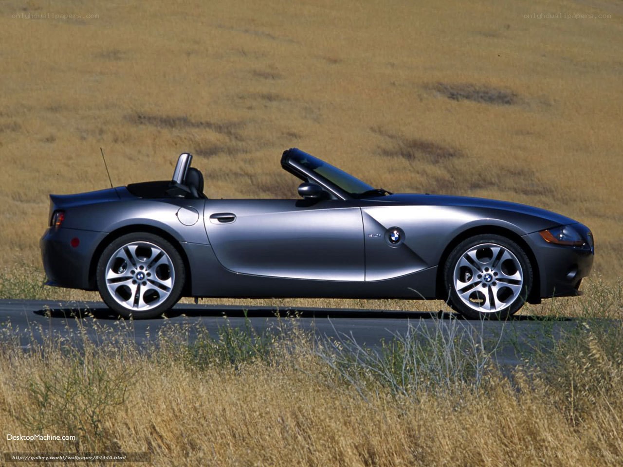 silver bmw z4 convertible
