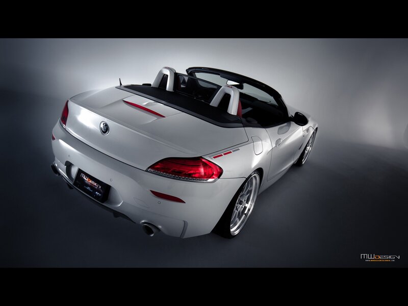 silver bmw z4 convertible