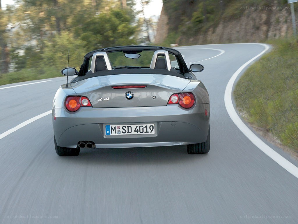 silver bmw z4 convertible