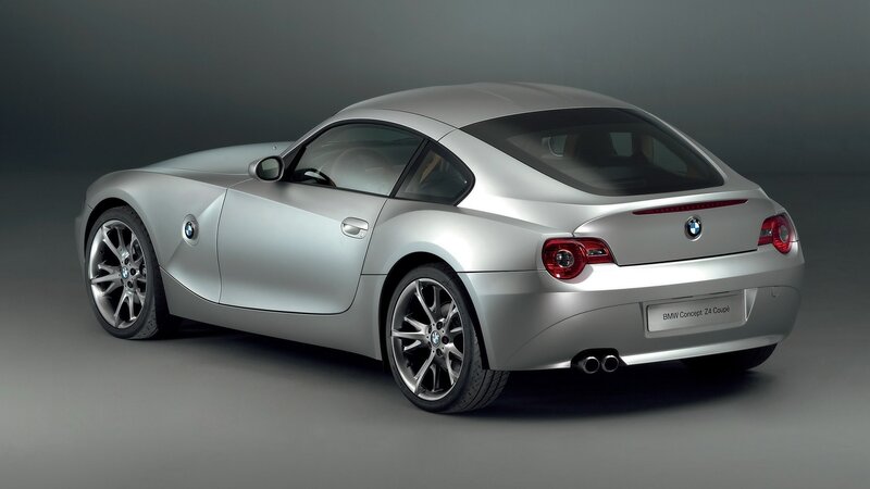 Silver BMW Z4 Coupe Concept