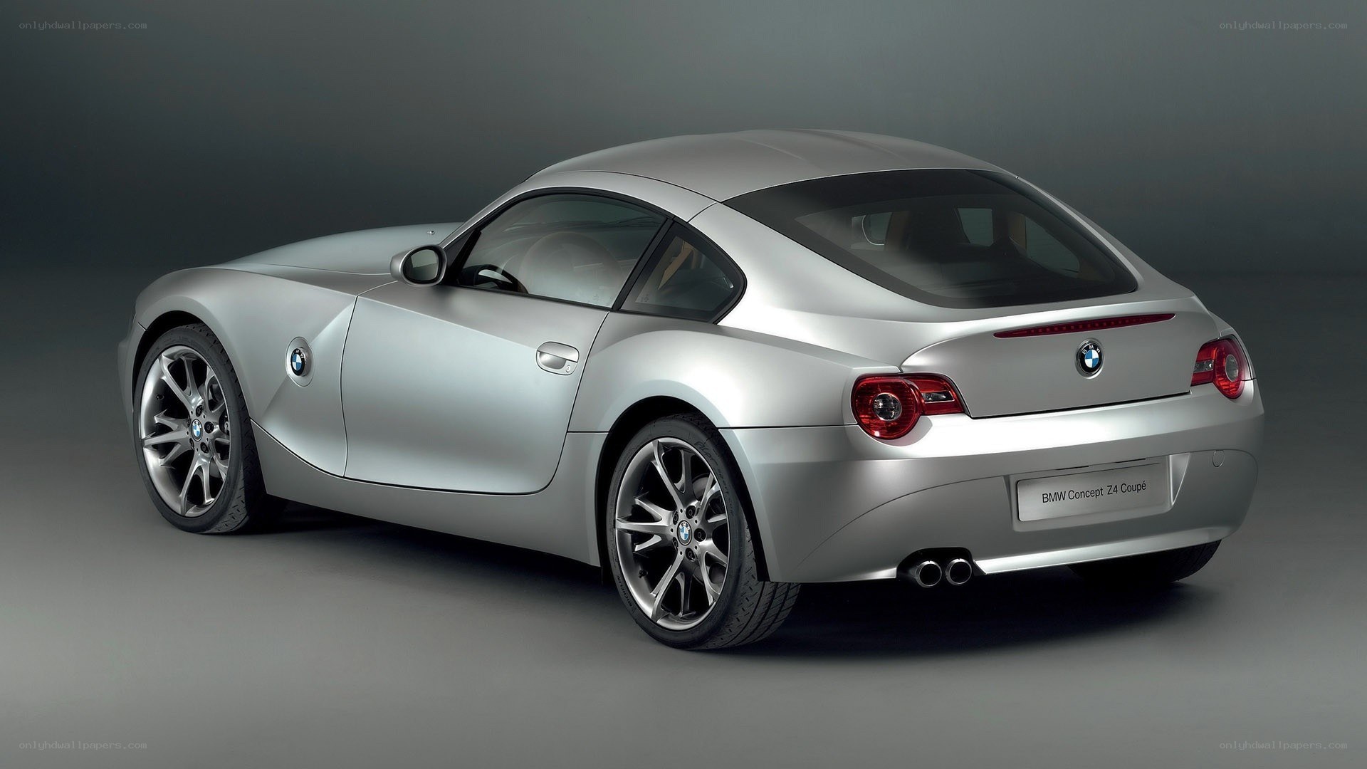 Silver BMW Z4 Coupe Concept
