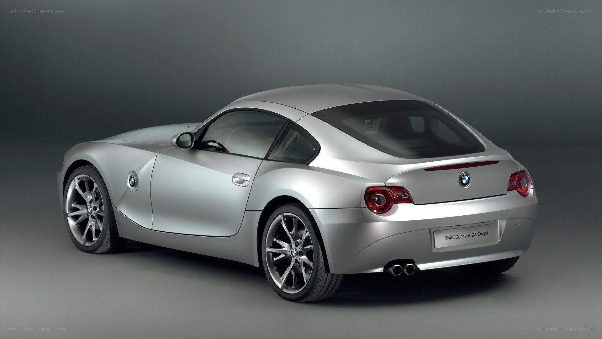 Silver BMW Z4 Coupe Concept