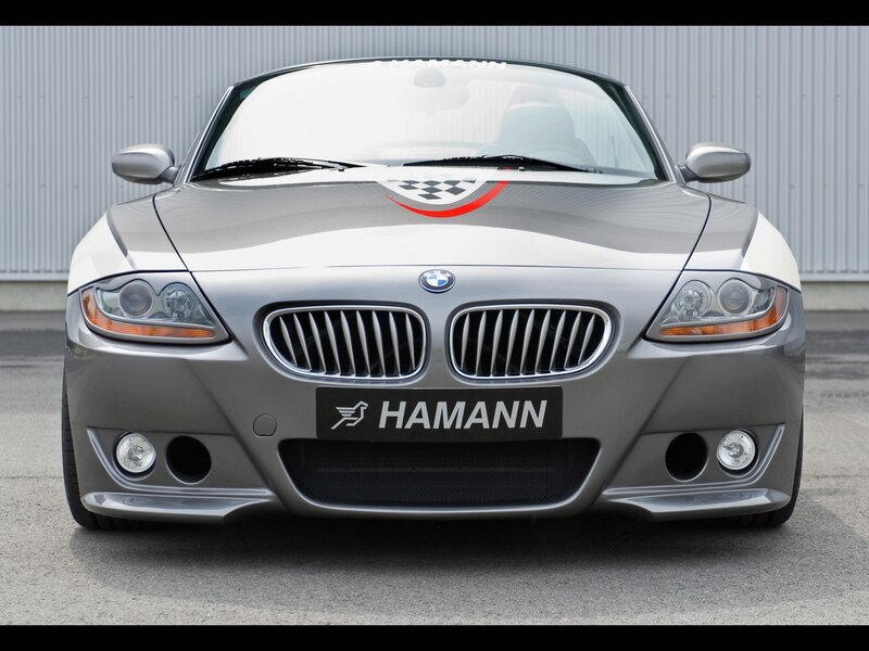 silver bmw z4 hamann