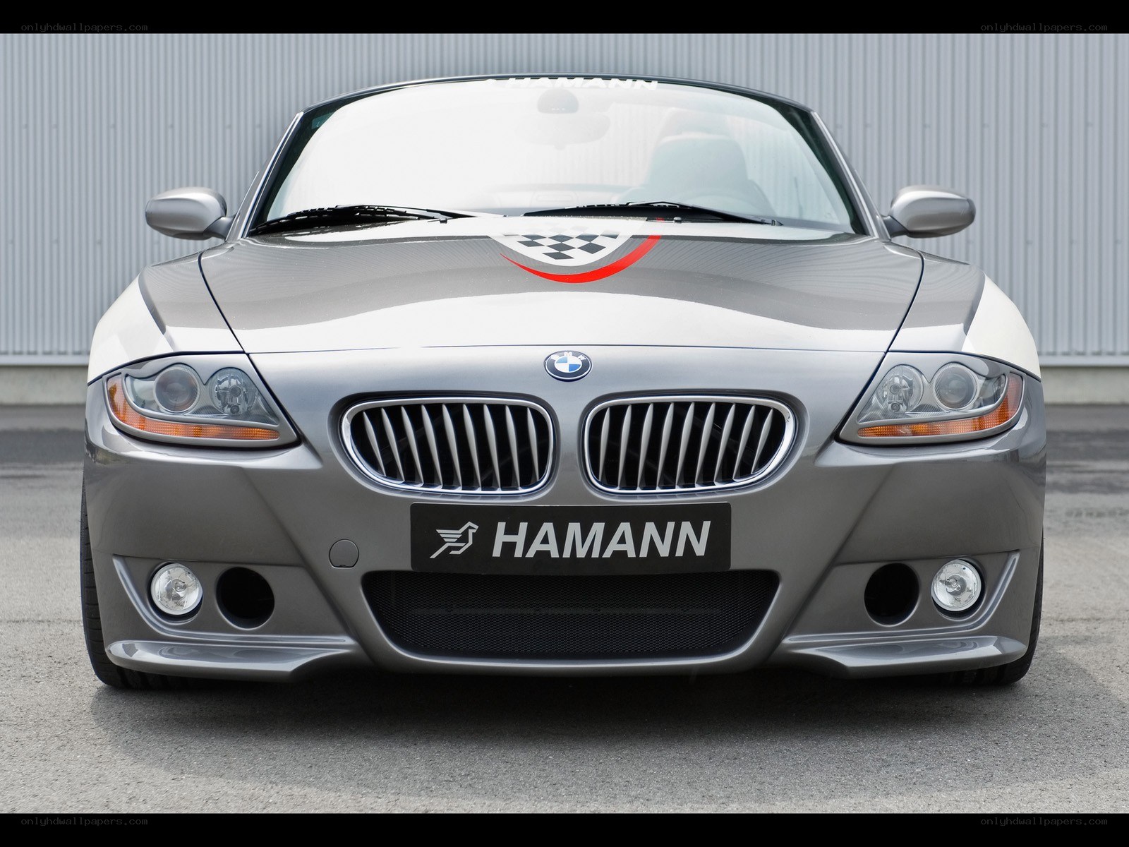 silver bmw z4 hamann