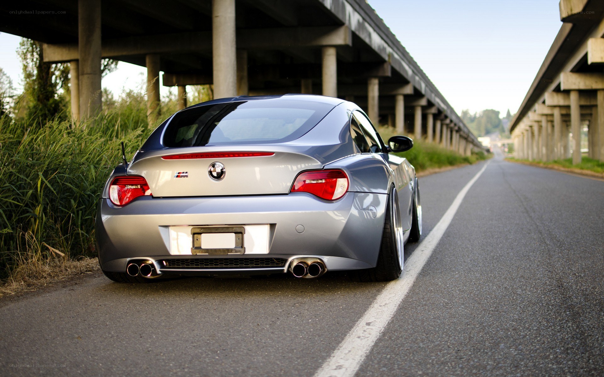 silver bmw z4 m coupe