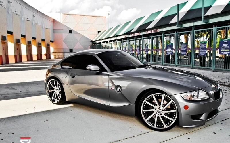 Silver BMW Z4 M Coupe — Gray, Dramatic, Afternoon, Photograph
