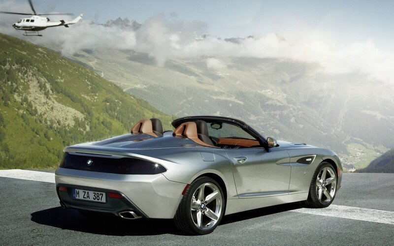 Silver BMW Z4 Roadster