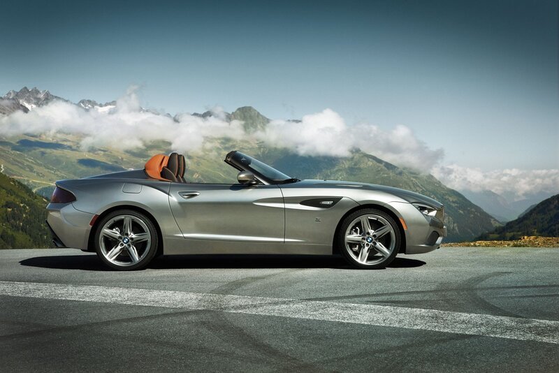 Silver BMW Z4 Roadster