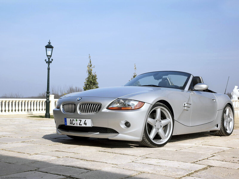 Silver BMW Z4 Roadster