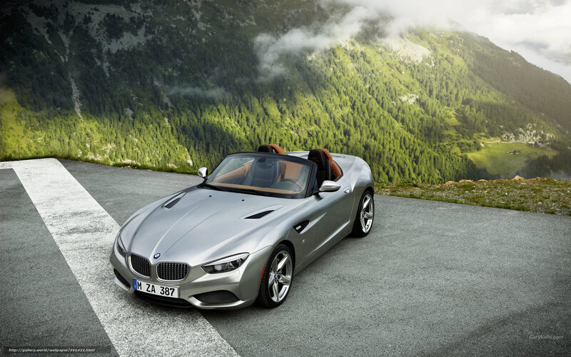 Silver BMW Z4 Roadster