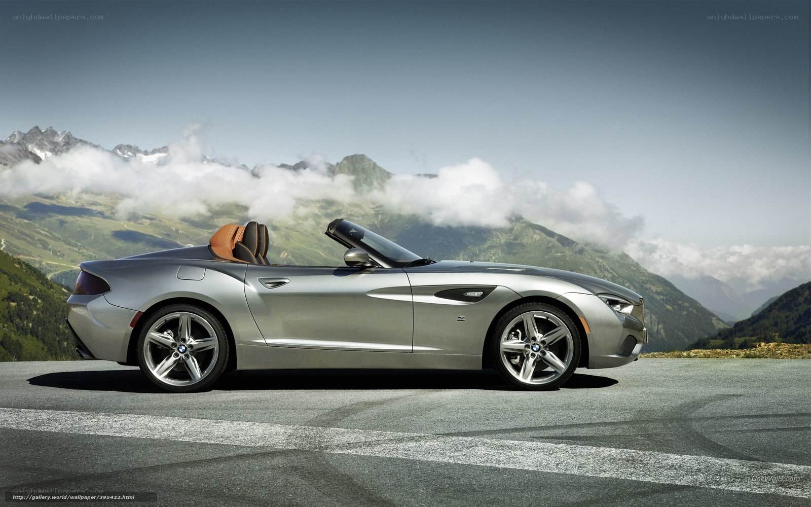 Silver BMW Z4 Roadster