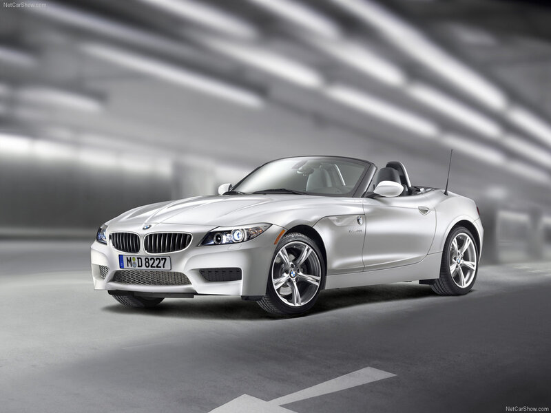 Silver Bmw Z4 Roadster — Dramatic
