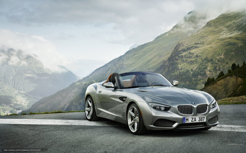 Silver BMW Z4 Roadster — Serene