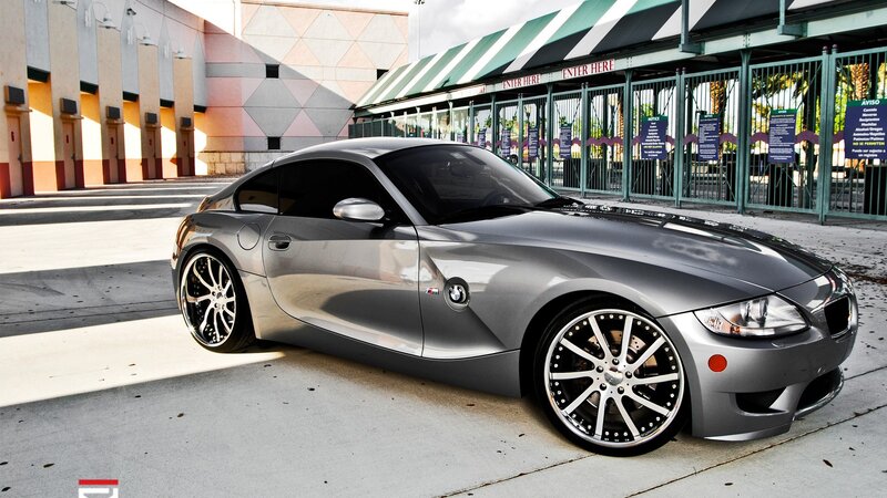 silver bmw z4 sports car