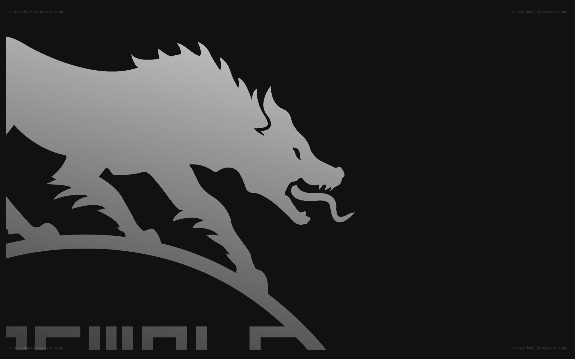 silver boar silhouette logo