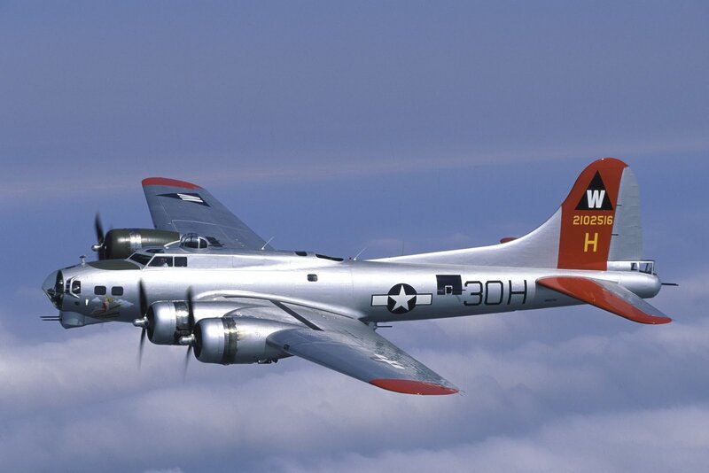 Silver Bomber Aircraft — Calm