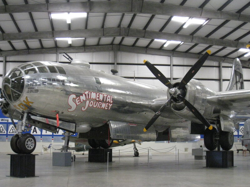 Silver Bomber Aircraft — Gray, Neutral