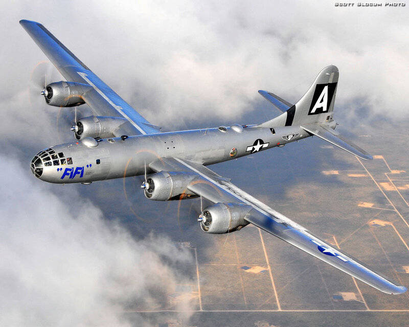 Silver Bomber Aircraft — Gray