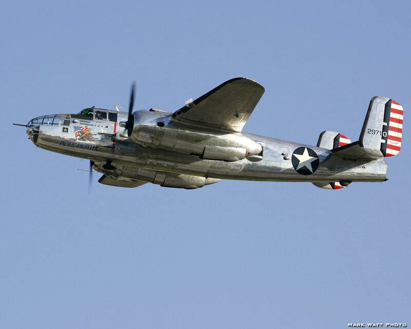 Silver Bomber Aircraft