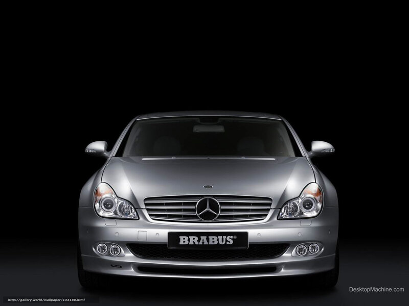 Silver Brabus Car