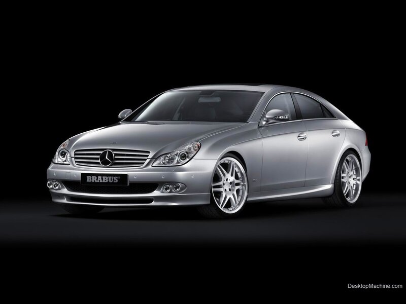 silver brabus mercedes-benz