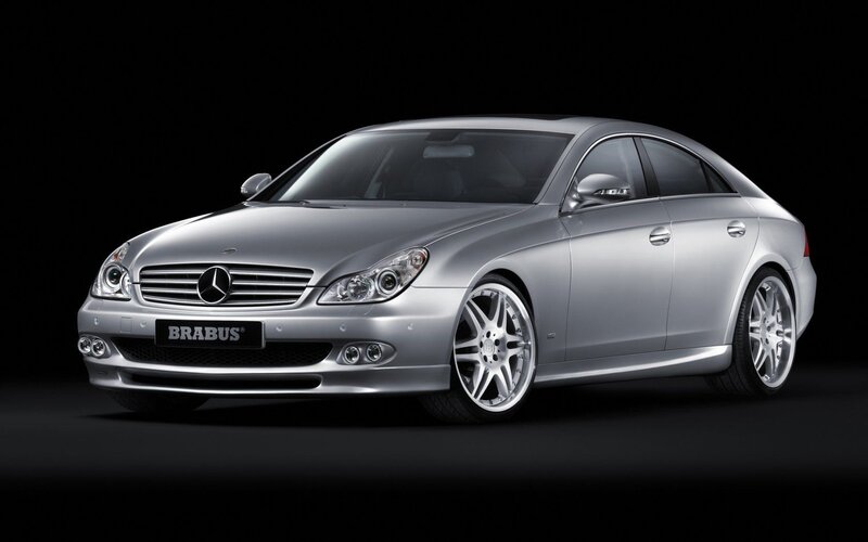 Silver Brabus Mercedes-Benz CLS