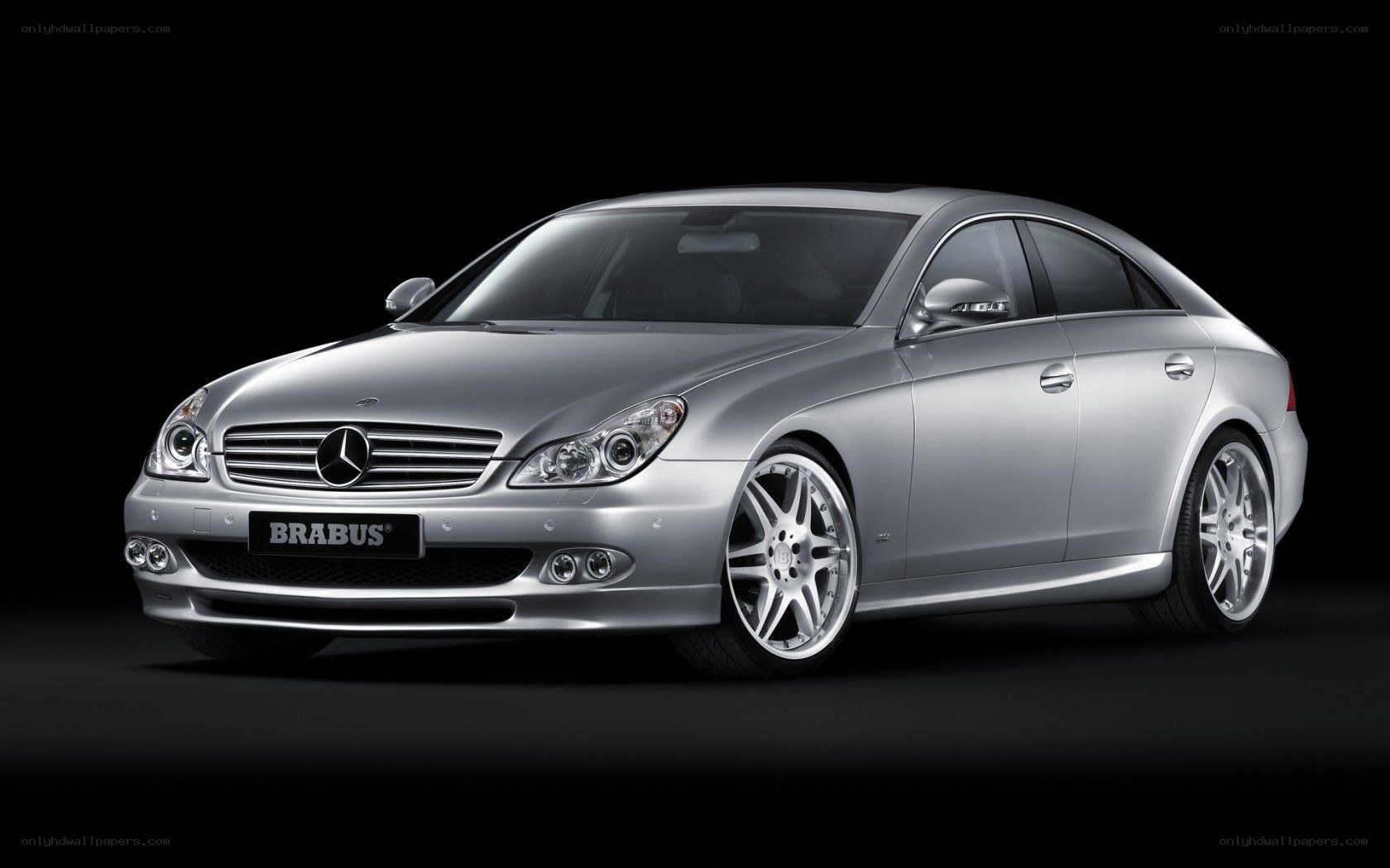 Silver Brabus Mercedes-Benz CLS