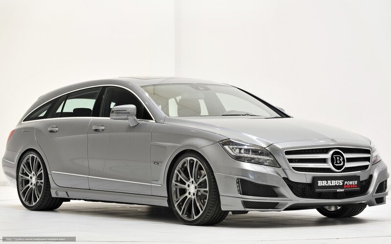 silver brabus station wagon
