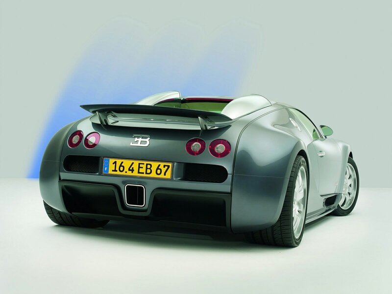 Silver Bugatti Veyron — Gray, Neutral