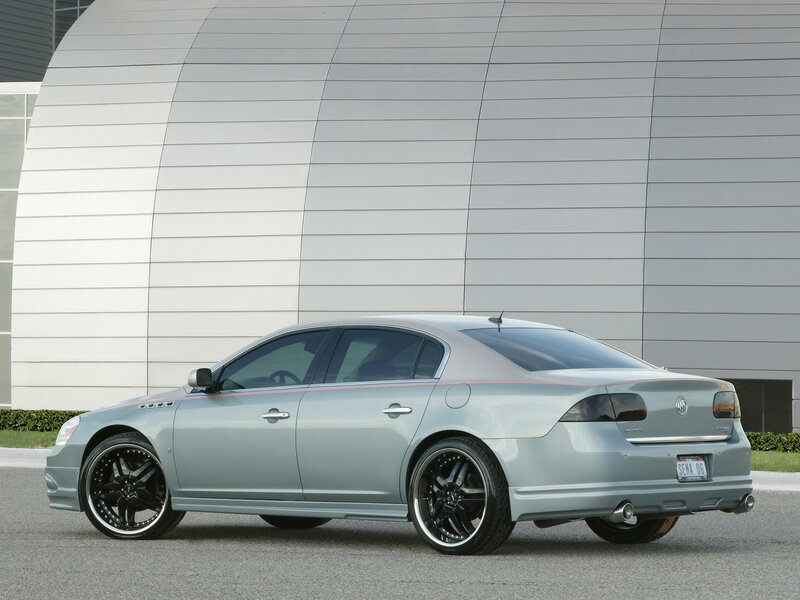 silver buick lucerne sedan