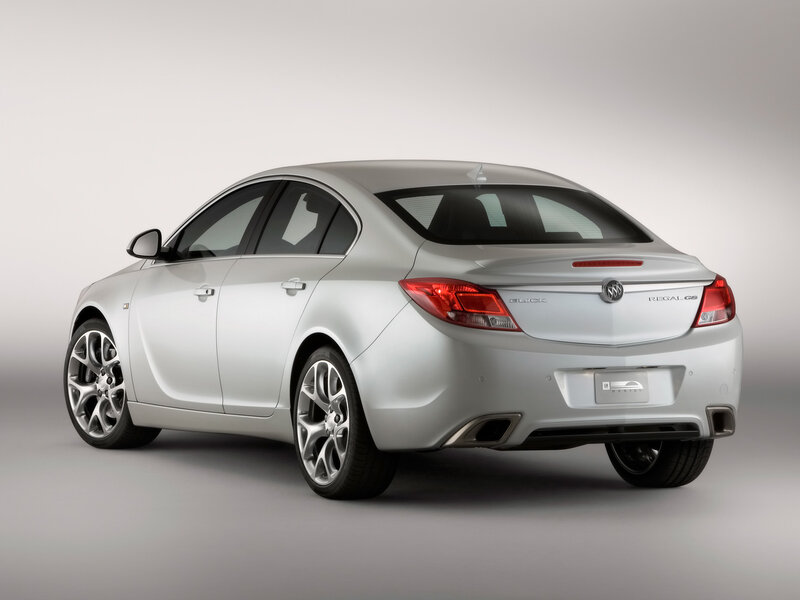 silver buick regal gs sedan