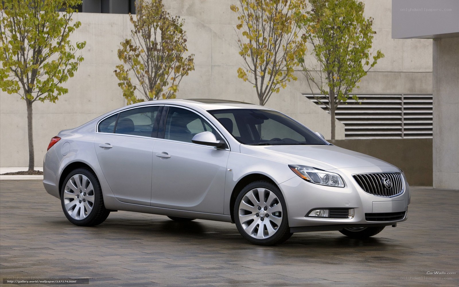 silver buick regal sedan