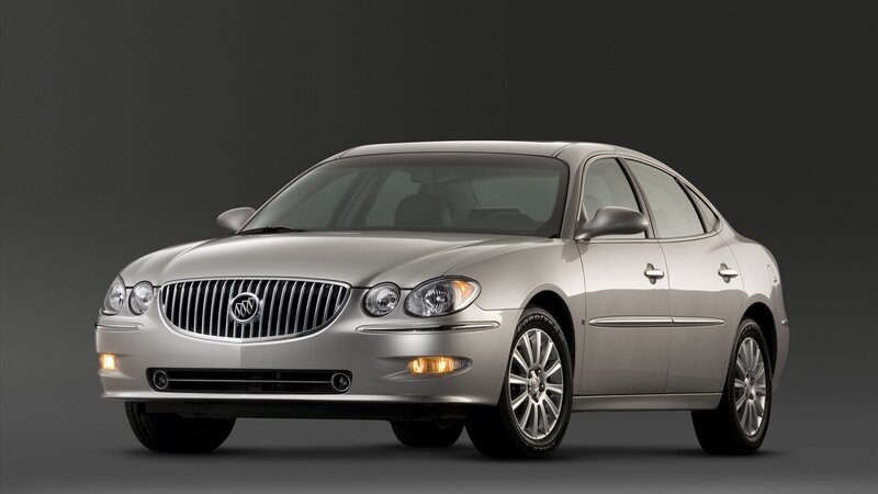 Silver Buick Sedan — Neutral, Photograph, Car, Headlights