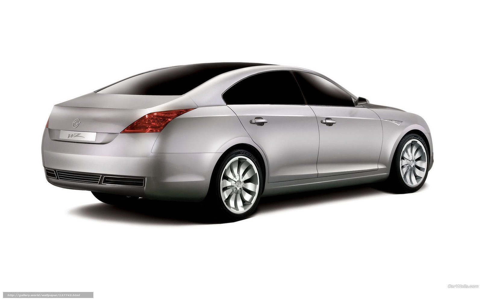 Silver Buick WZ Concept